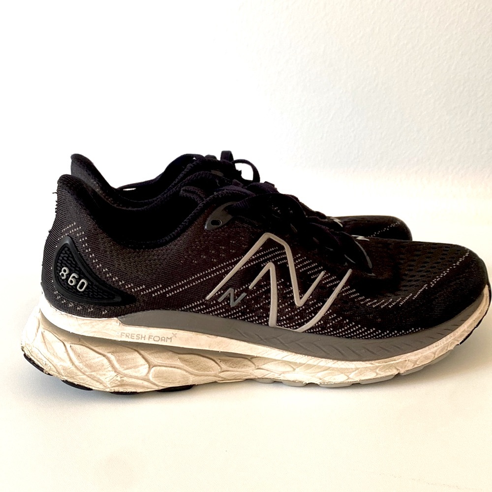 New Balance womens fresh foam 860 Black Running Shoes size 9 - Picture 3 of 16